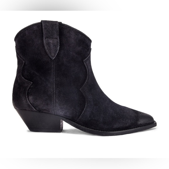 Isabel Marant Dewina Boot in Faded Black - Picture 1 of 12